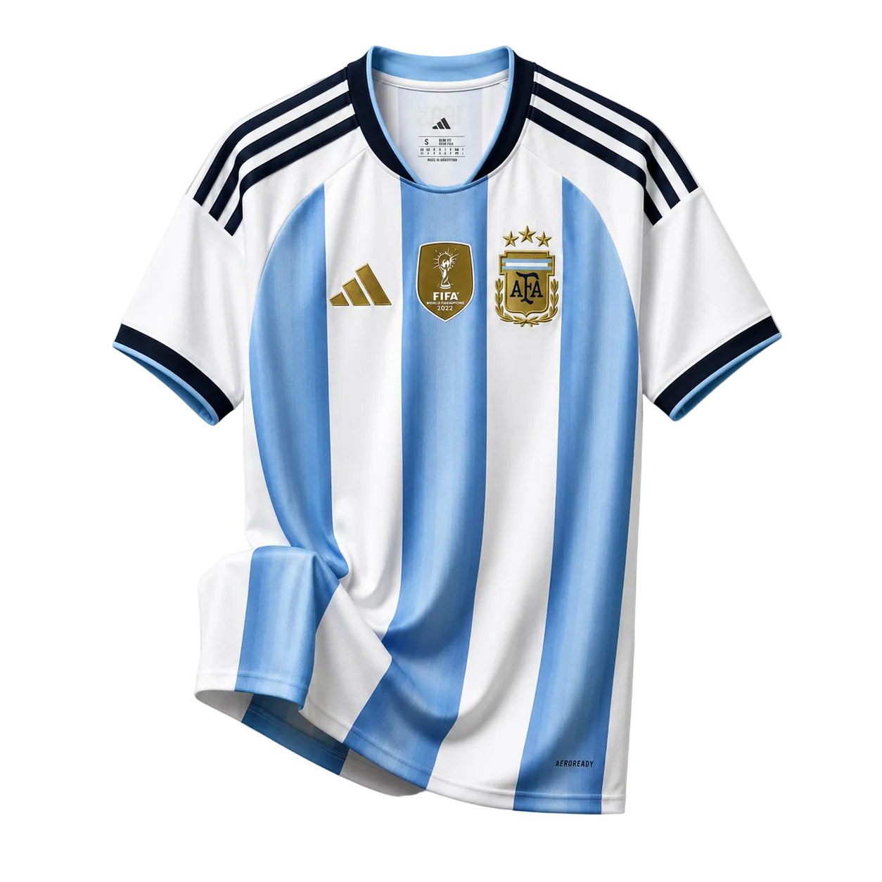 Jersey Local Argentina 26 Versión Aficionado Premium