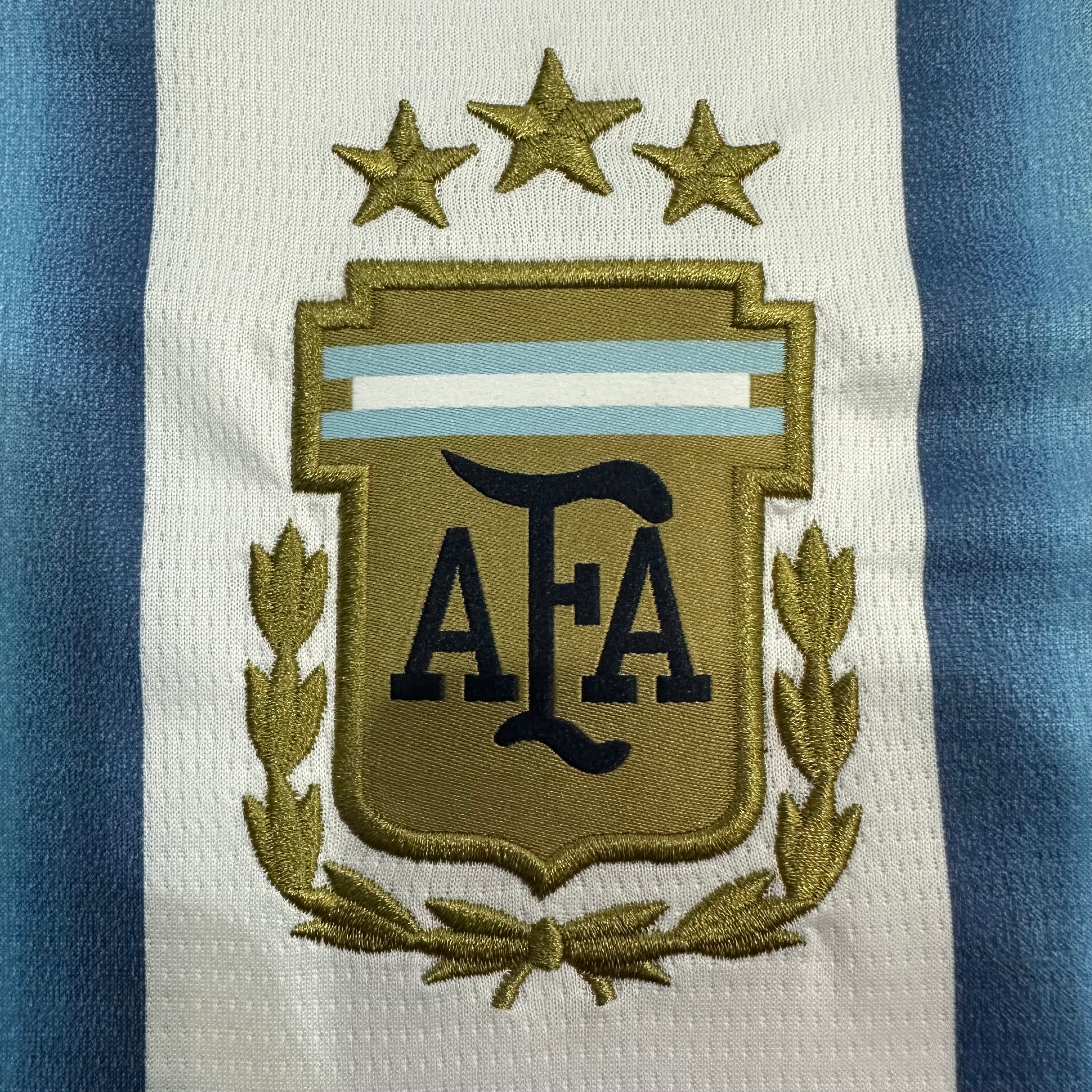 Jersey Local Argentina 26 Versión Aficionado Premium