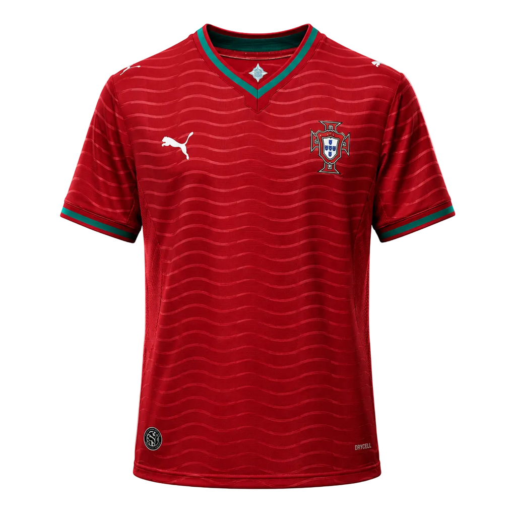 Jersey Local Portugal 26 Versión Aficionado Premium