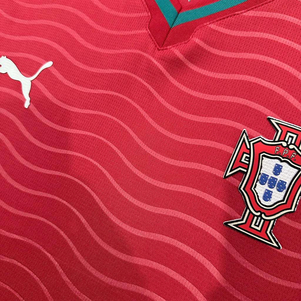 Jersey Local Portugal 26 Versión Aficionado Premium