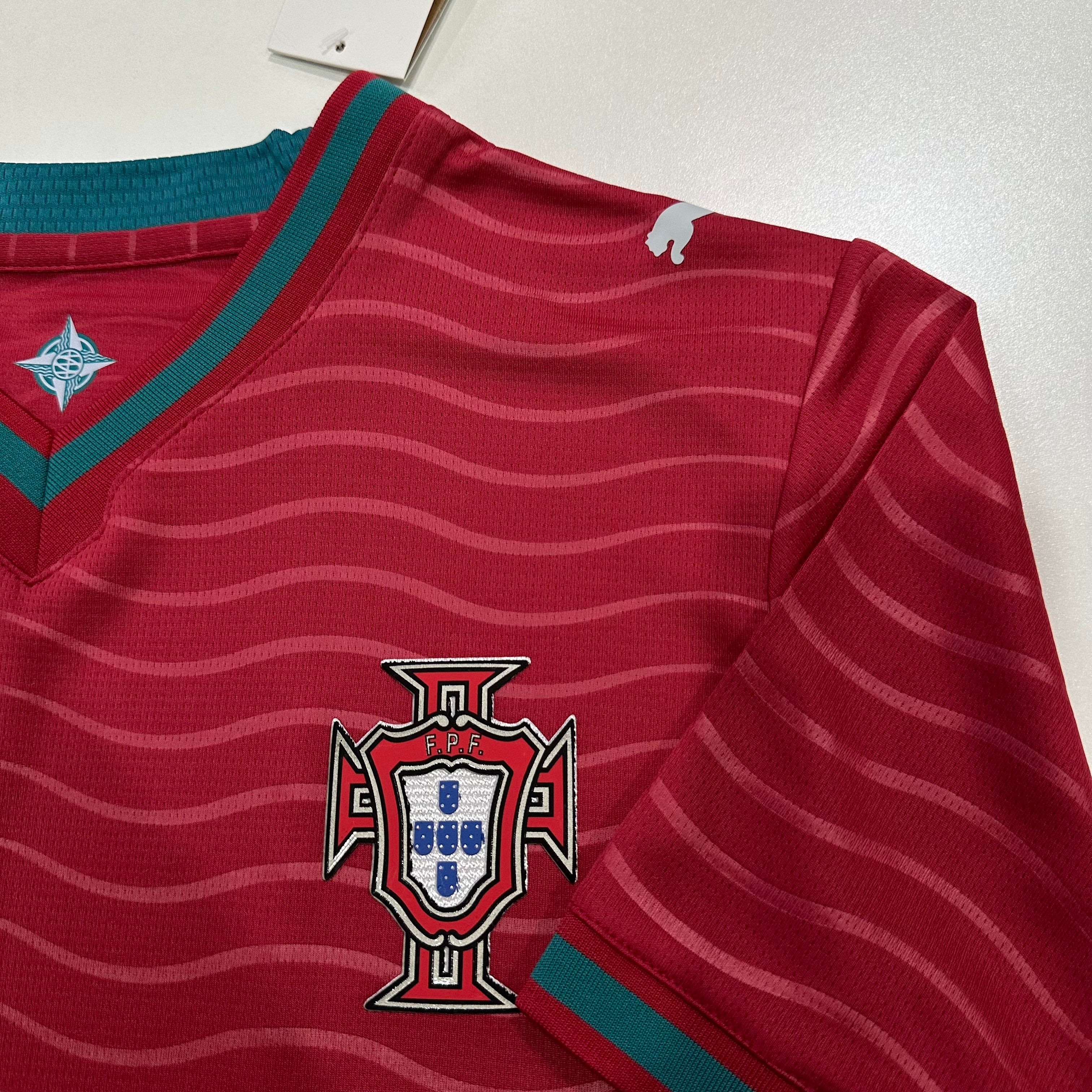 Jersey Local Portugal 26 Versión Aficionado Premium